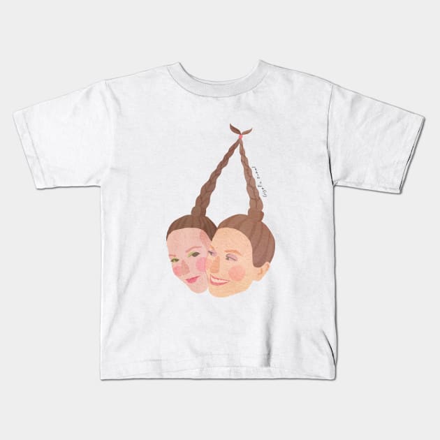 Stick Together Kids T-Shirt by Giselle Dekel